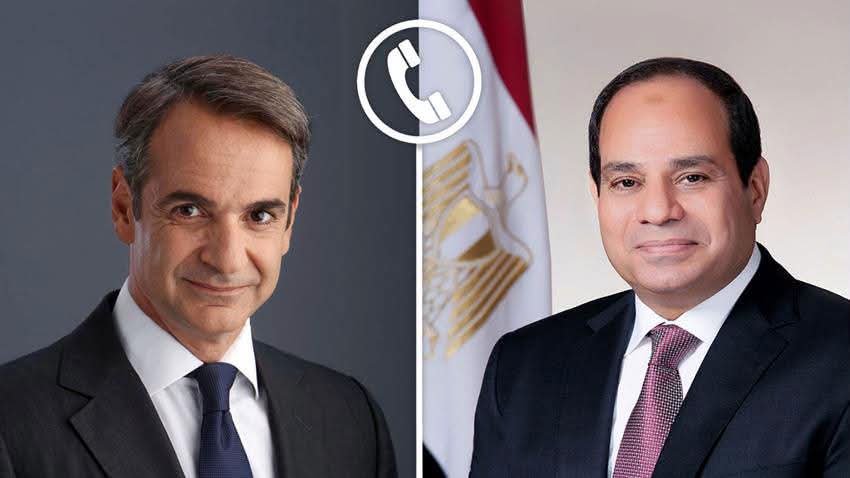 اتصال رئيس مصر برئيس اليونان